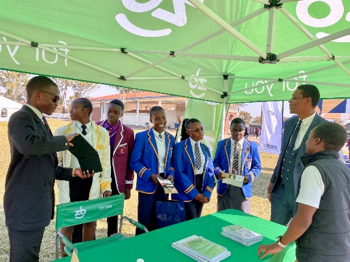 Learners attending the monetary policy
