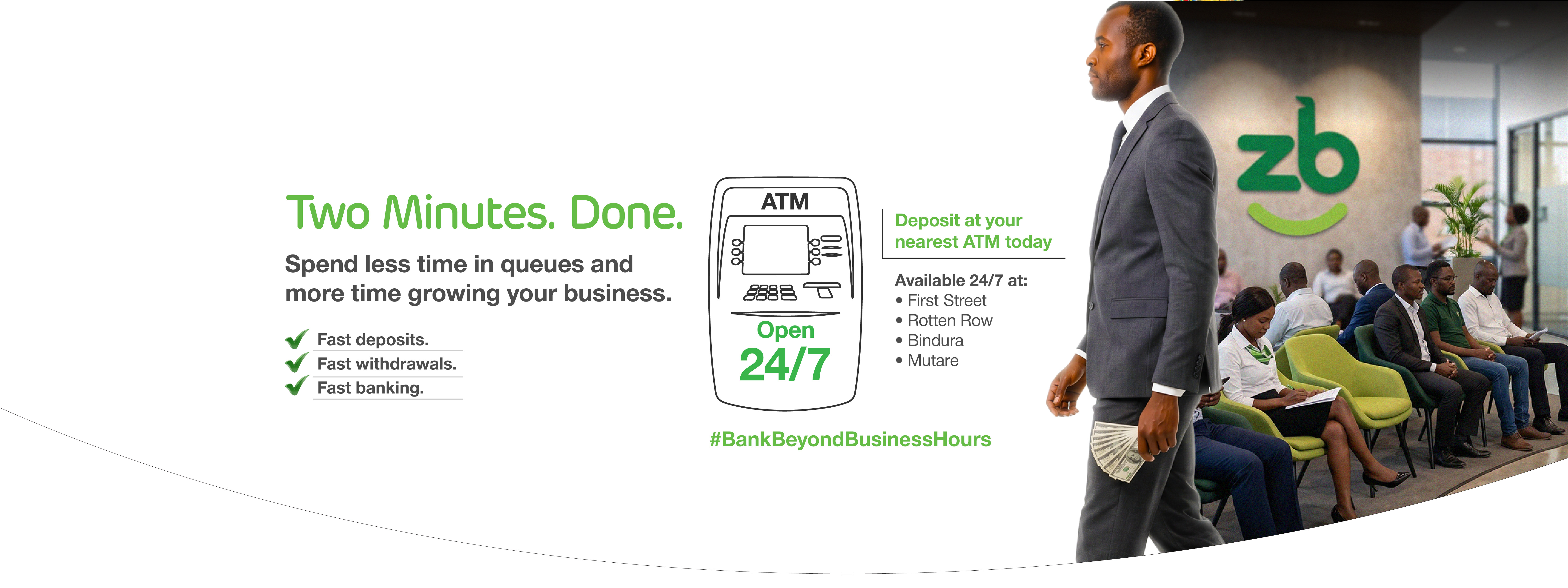 ATM Deposit slider
